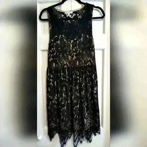 Love Fire black lace dress | Sleeveless| size Large